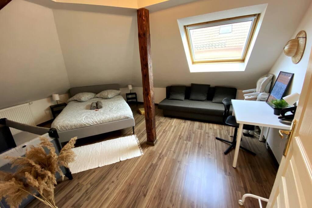 10Min Bus Strasbourg Centre-Parking Prive-Wifi-Tv Apartment Bischheim Exterior photo